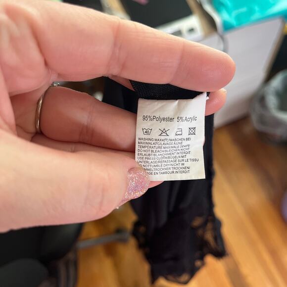 Avidlove Lingerie Nightgown Sexy Chemise Top Y2K babydoll Mesh bow Slip Dress - Picture 7 of 8